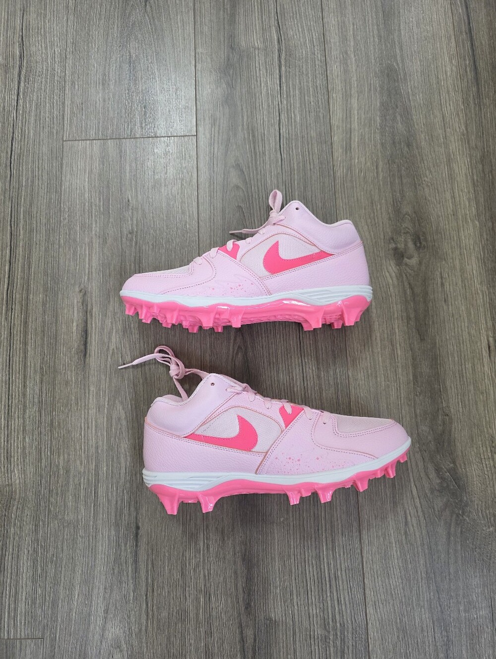 Air Jordan Stadium 90 Low TD MCS Pink Football Cleats Mens Size 12